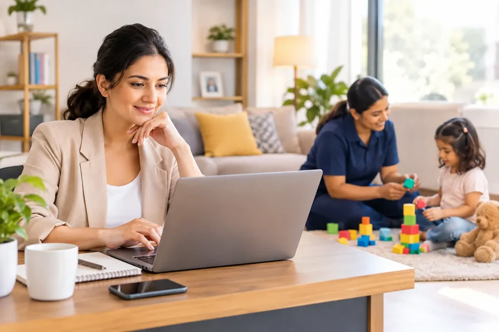 How Babysitting at Home Helps Working Parents